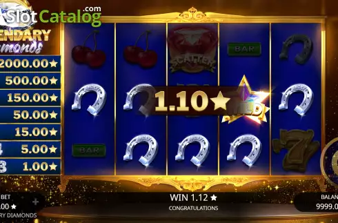 Οθόνη4. Legendary Diamonds Κουλοχέρης