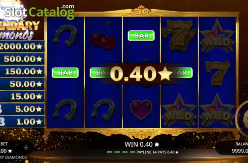 Οθόνη5. Legendary Diamonds Κουλοχέρης