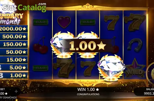 Οθόνη7. Legendary Diamonds Κουλοχέρης