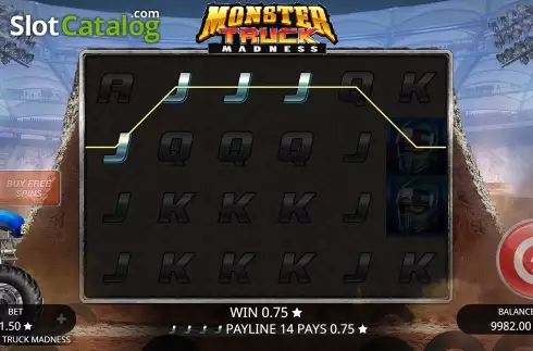 Οθόνη5. Monster Truck Madness Κουλοχέρης 