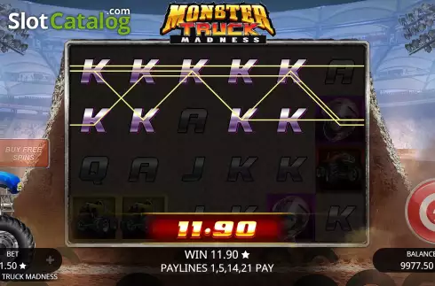 Οθόνη6. Monster Truck Madness Κουλοχέρης 