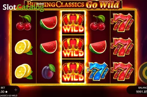 Οθόνη7. Burning Classics Go Wild Κουλοχέρης