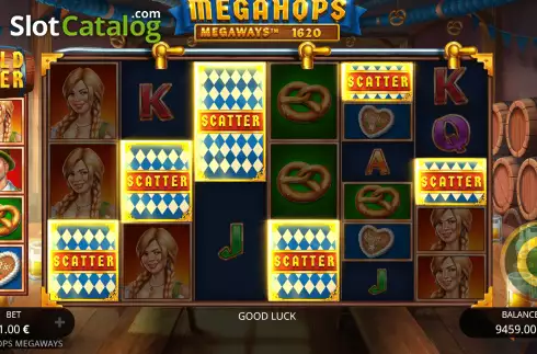 Οθόνη8. Megahops Megaways Κουλοχέρης