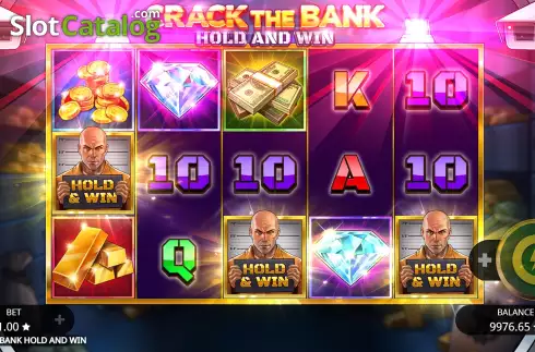 Οθόνη8. Crack the Bank Hold and Win Κουλοχέρης