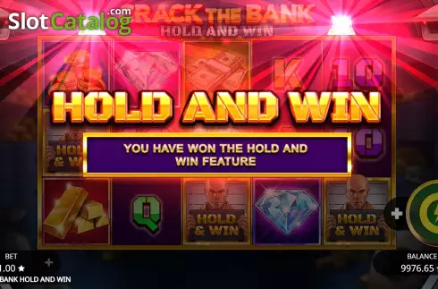 Οθόνη9. Crack the Bank Hold and Win Κουλοχέρης