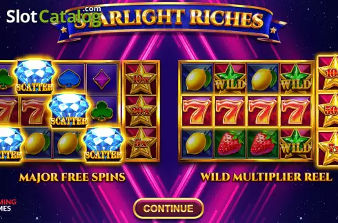Οθόνη2. Starlight Riches Κουλοχέρης