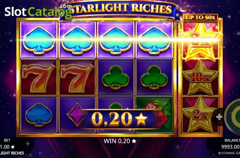 Οθόνη4. Starlight Riches Κουλοχέρης