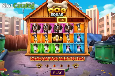 Οθόνη2. Dog Squad Κουλοχέρης 