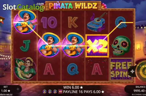 Οθόνη4. Pinata Wildz Κουλοχέρης