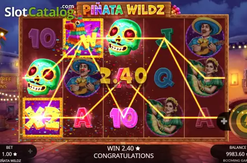 Οθόνη5. Pinata Wildz Κουλοχέρης