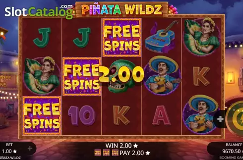 Οθόνη8. Pinata Wildz Κουλοχέρης