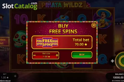 Οθόνη7. Pinata Wildz Κουλοχέρης