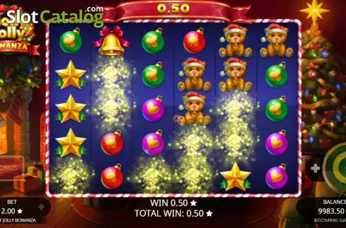 Οθόνη4. Holly Jolly Bonanza Κουλοχέρης