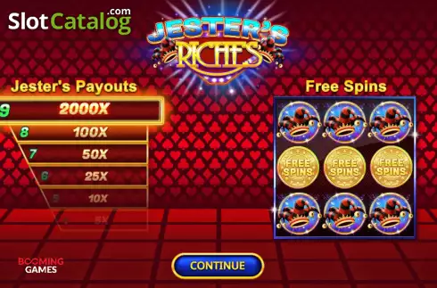 Οθόνη2. Jesters Riches Κουλοχέρης 