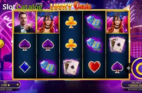 Οθόνη2. Lucky Oasis Κουλοχέρης