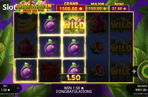 Οθόνη3. Fruit Heaven Hold and Win Κουλοχέρης