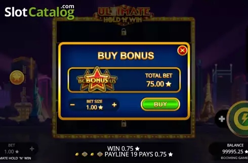 Οθόνη8. Ultimate Hold 'N' Win Κουλοχέρης