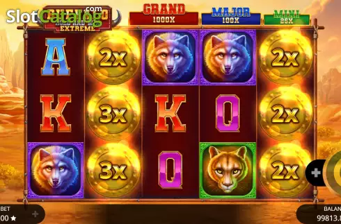 Οθόνη7. Buffalo Hold and Win Extreme Κουλοχέρης