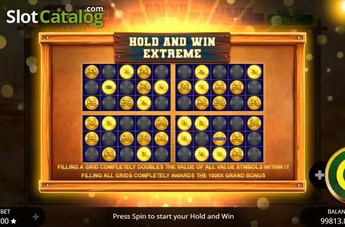 Οθόνη8. Buffalo Hold and Win Extreme Κουλοχέρης