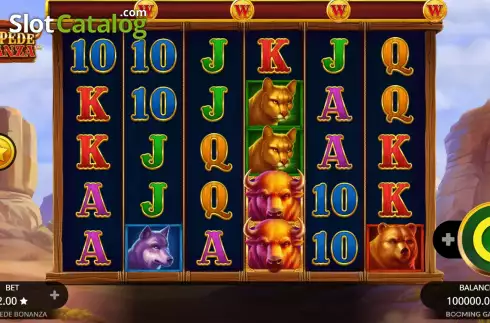 Οθόνη2. Stampede Bonanza Κουλοχέρης