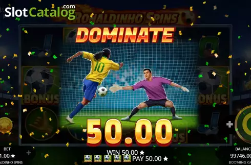 Οθόνη7. Ronaldinho Spins Κουλοχέρης