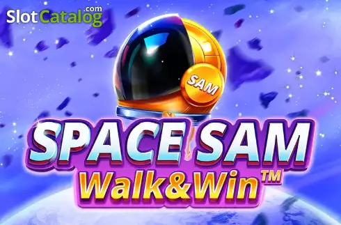 Space Sam Walk and Win Λογότυπο Space Sam Walk and Win Λογότυπο
