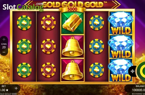 Οθόνη3. Gold Gold Gold 5000 Κουλοχέρης