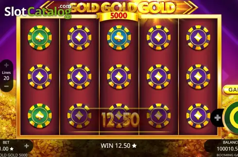 Οθόνη4. Gold Gold Gold 5000 Κουλοχέρης