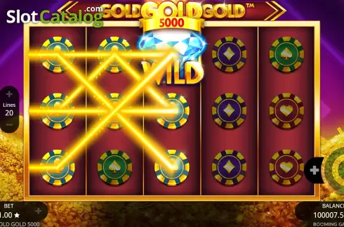 Οθόνη5. Gold Gold Gold 5000 Κουλοχέρης