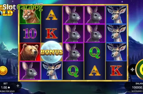 Οθόνη2. Howling for Gold Κουλοχέρης