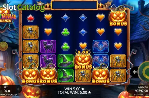 Οθόνη7. Spooktacular Bonanza Κουλοχέρης