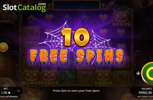 Οθόνη8. Spooktacular Bonanza Κουλοχέρης