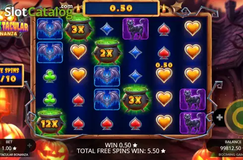 Οθόνη9. Spooktacular Bonanza Κουλοχέρης