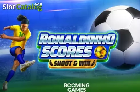 Ronaldinho Scores Shoot & Win Λογότυπο Ronaldinho Scores Shoot & Win Λογότυπο