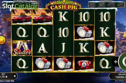 Οθόνη2. Holly Jolly Cash Pig Κουλοχέρης