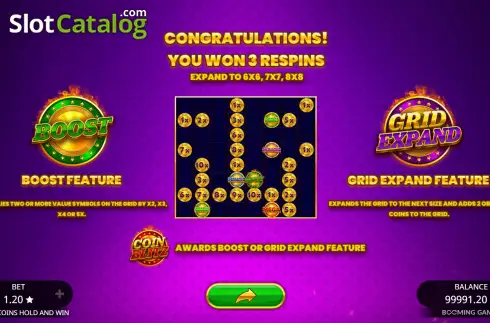 Οθόνη8. 64 Gold Coins Hold and Win Κουλοχέρης 