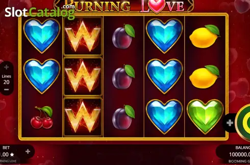 Οθόνη2. Burning Love Κουλοχέρης