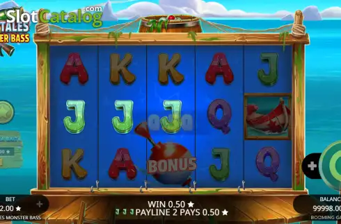 Οθόνη3. Fish Tales Monster Bass Κουλοχέρης