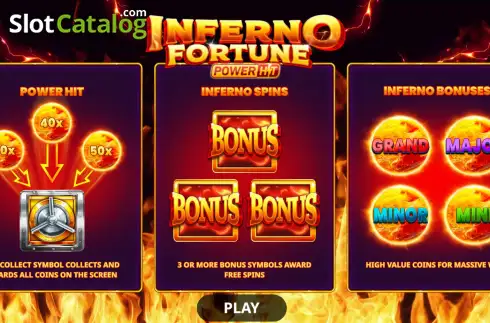 Οθόνη2. Inferno Fortune Power Hit Κουλοχέρης