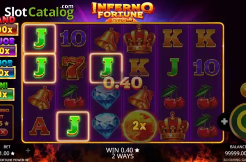 Οθόνη4. Inferno Fortune Power Hit Κουλοχέρης