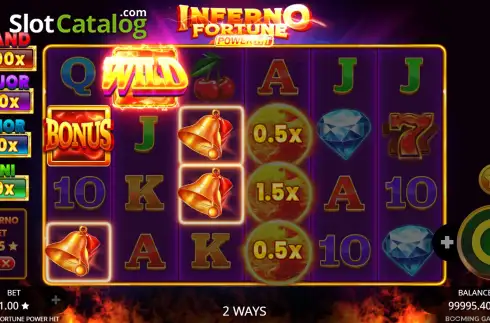 Οθόνη5. Inferno Fortune Power Hit Κουλοχέρης