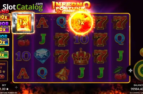 Οθόνη6. Inferno Fortune Power Hit Κουλοχέρης
