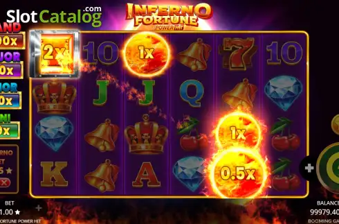 Οθόνη7. Inferno Fortune Power Hit Κουλοχέρης