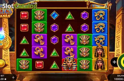 Οθόνη3. Ra´s Relics Bonanza Κουλοχέρης