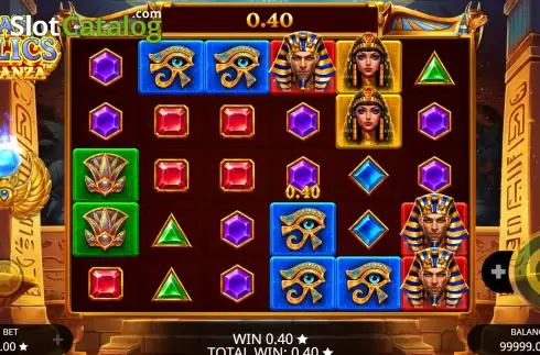 Οθόνη4. Ra´s Relics Bonanza Κουλοχέρης