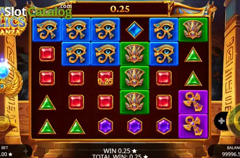 Οθόνη5. Ra´s Relics Bonanza Κουλοχέρης