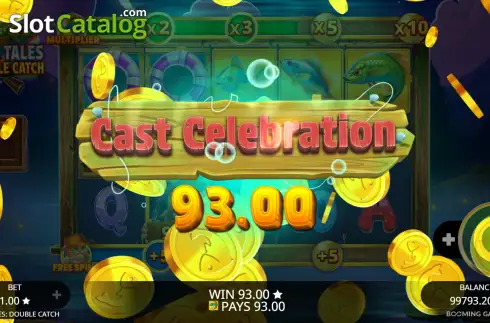 Οθόνη3. Fish Tales Double Catch Κουλοχέρης