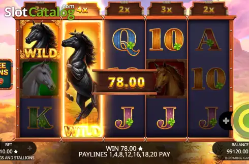 Οθόνη3. Mustang and Stallions Κουλοχέρης