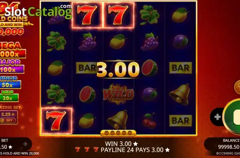 Οθόνη3. 64 Gold Coins Hold and Win 20,000 Κουλοχέρης