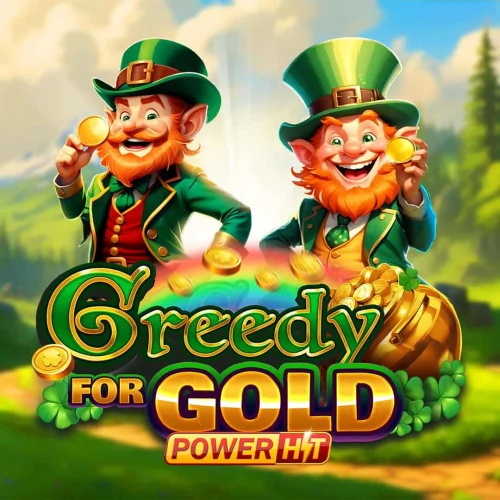 Greedy for Gold Power Hit Λογότυπο